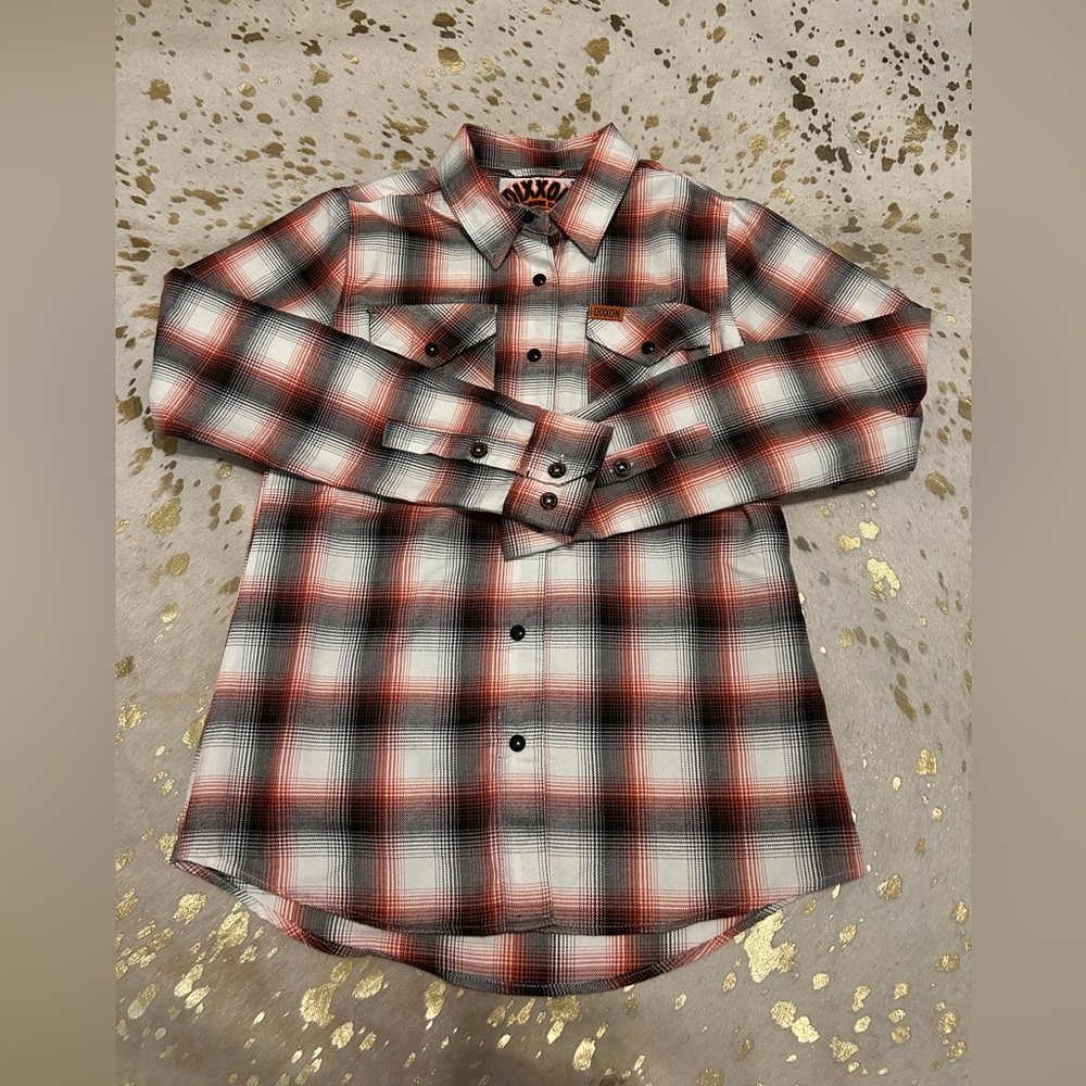 DIXXON The Eagle Flannel Shirt - Red and Black Plaid